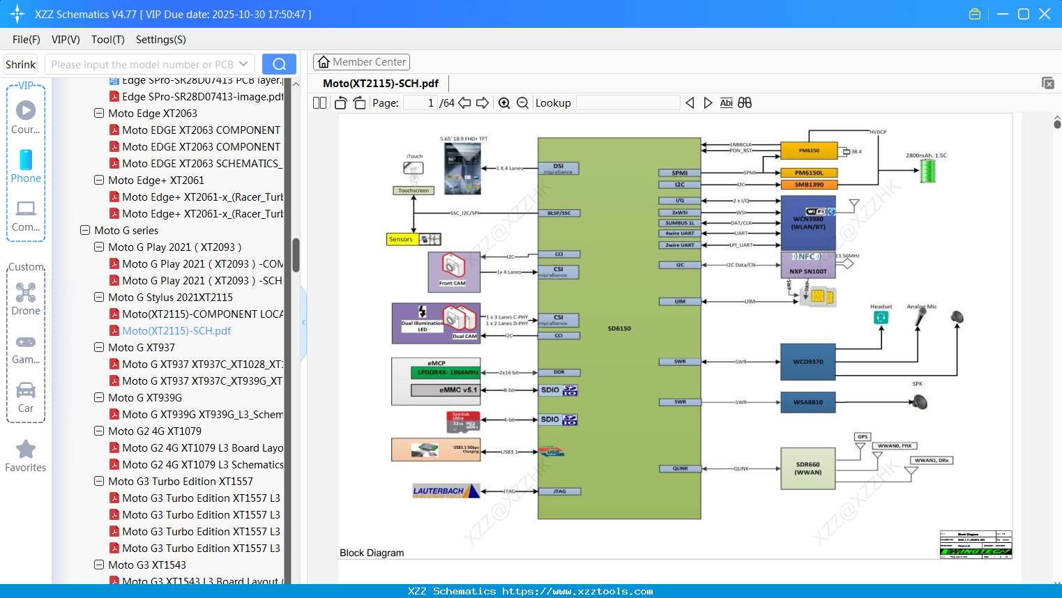 Motorola Moto(XT2115)-SCH